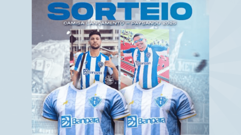 Participe do Sorteio e Concorra à Nova Camisa do Paysandu 2025