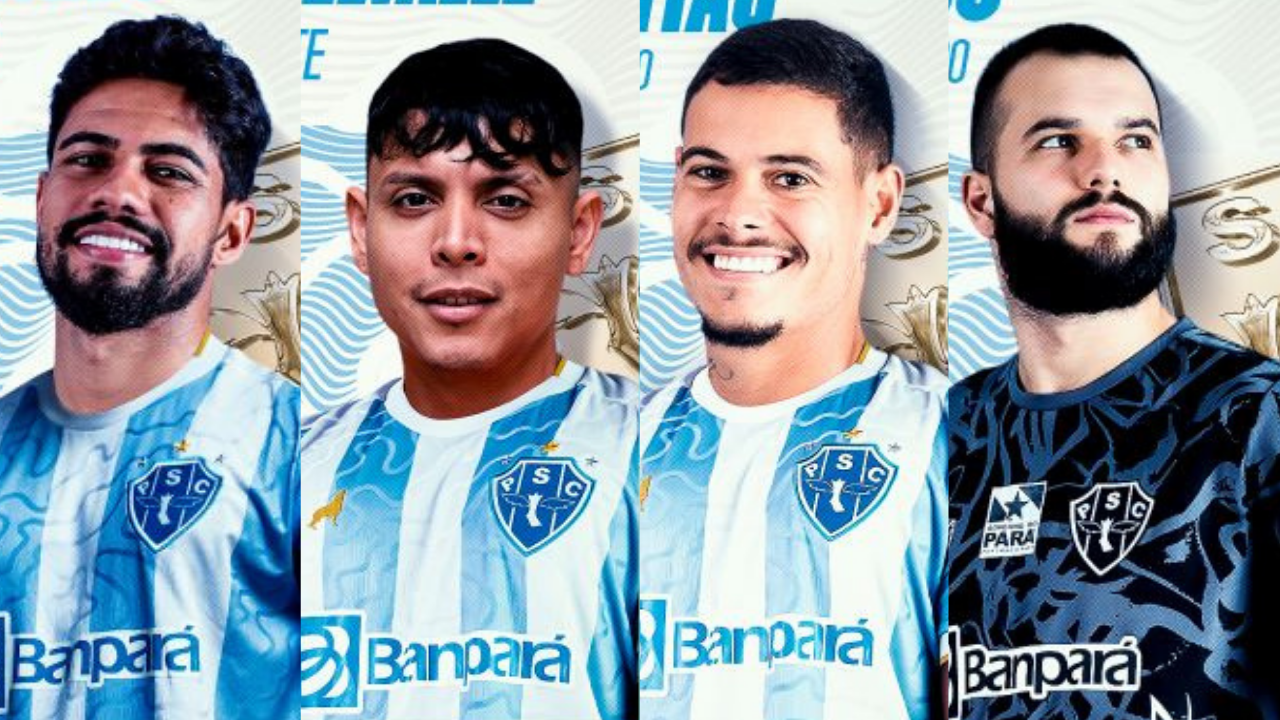 Paysandu reforça o elenco com o paraguaio Pedro Delvalle e renova com Matheus Nogueira, Luan Freitas, Bryan e mais um jogador para a temporada 2025.