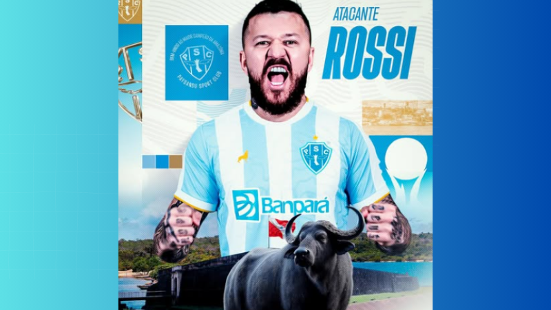 Rossi anunciado pelo Paysandu