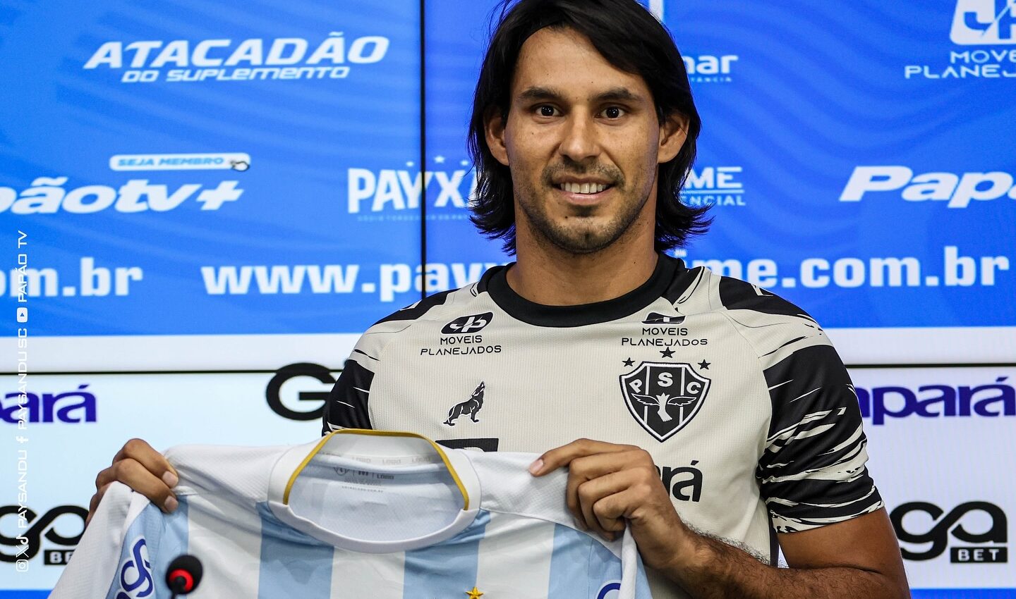 O atacante Jorge Benítez foi apresentado oficialmente como atleta bicolor.