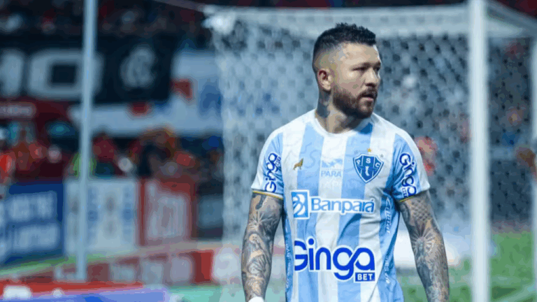 Com apenas 3 gols em 7 jogos, setor ofensivo do Paysandu preocupa; Veja os números