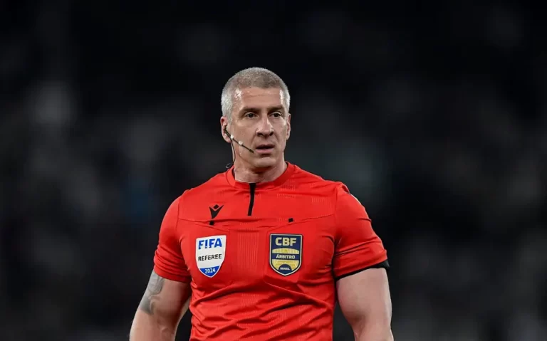 Anderson Daronco durante partida entre Botafogo e Corinthians pelo campeonato Brasileiro (Foto: Thiago Ribeiro/AGIF)