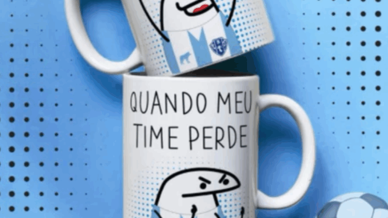 Caneca personalizada do Paysandu: quando meu time ganha ou perde, a paixão continua!