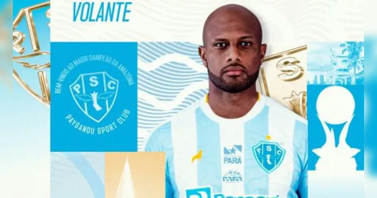 Ronaldo Henrique tem contratação anunciada pelo Paysandu | Reprodução/Paysandu