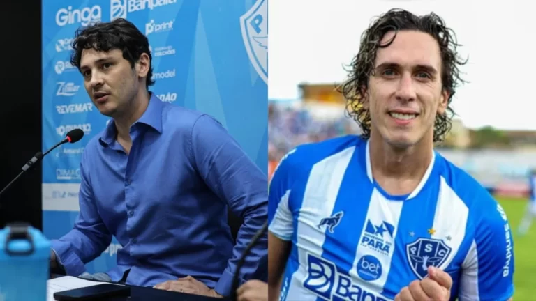 Roger Aguilera falou sobre situação de Nicolas no clube - Crédito: Divulgação/Paysandu