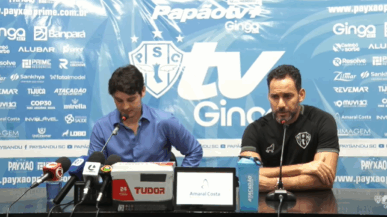 COLETIVA COMPLETA DO PRESIDENTE ROGER AGUILERA E DO EXECUTIVO FRONTINI 