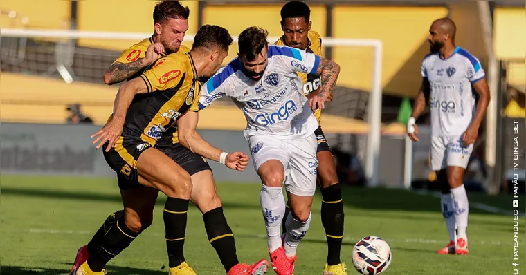 O Paysandu sofreu mais uma derrota na Série B. | Jorge Luís Totti/Paysandu