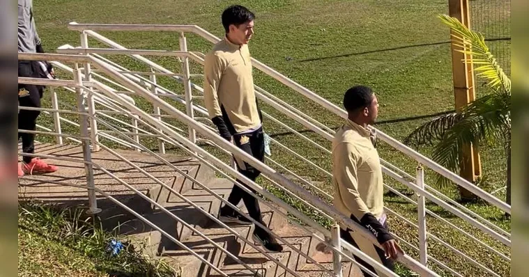 Borasi já está integrado ao elenco do Criciúma. | Fabrício Júnior/Portal Engeplus