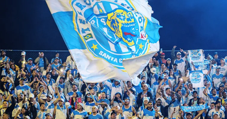 Fiel Bicolor esgotou todos os ingressos para visitante. Estimativa de 2 mil pessoas. | Jorge Luís Totti / Paysandu