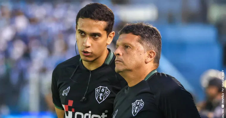 Claudinei sofreu a primeira derrota no comando do Papão | Jorge Luís Totti / Paysandu