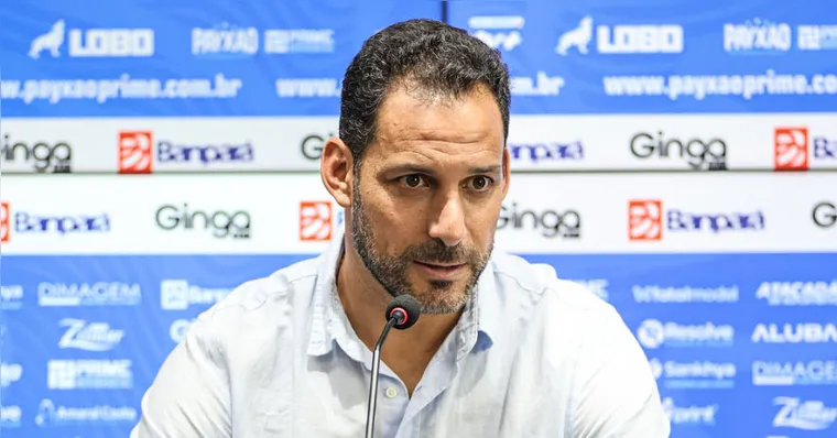 Frontini reclamou sobre o tempo de acréscimos | Jorge Luís Totti / Paysandu