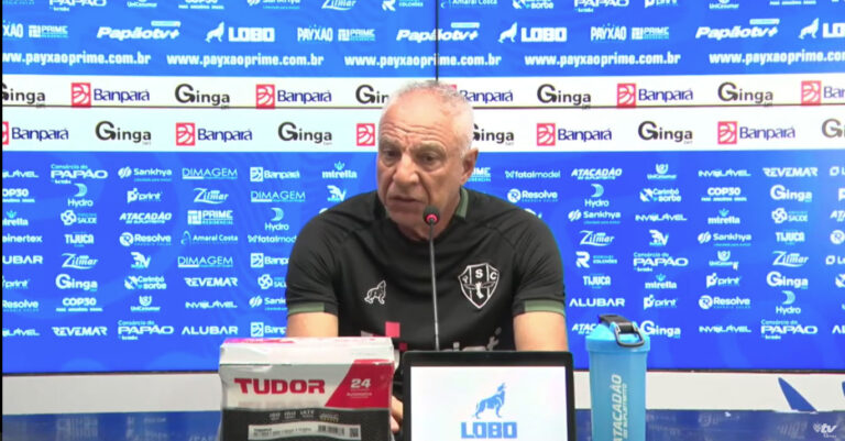 Paysandu perde para o Avaí e técnico dispara: “Não dá para admitir falta de coragem”