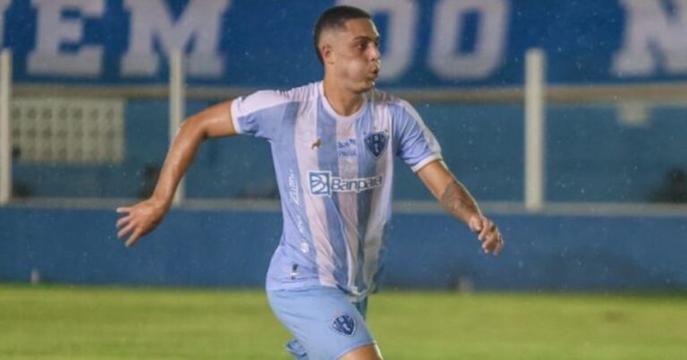 Paysandu aposta em jovem zagueiro Lucca da base | Jorge Luis Totti, ascom Paysandu