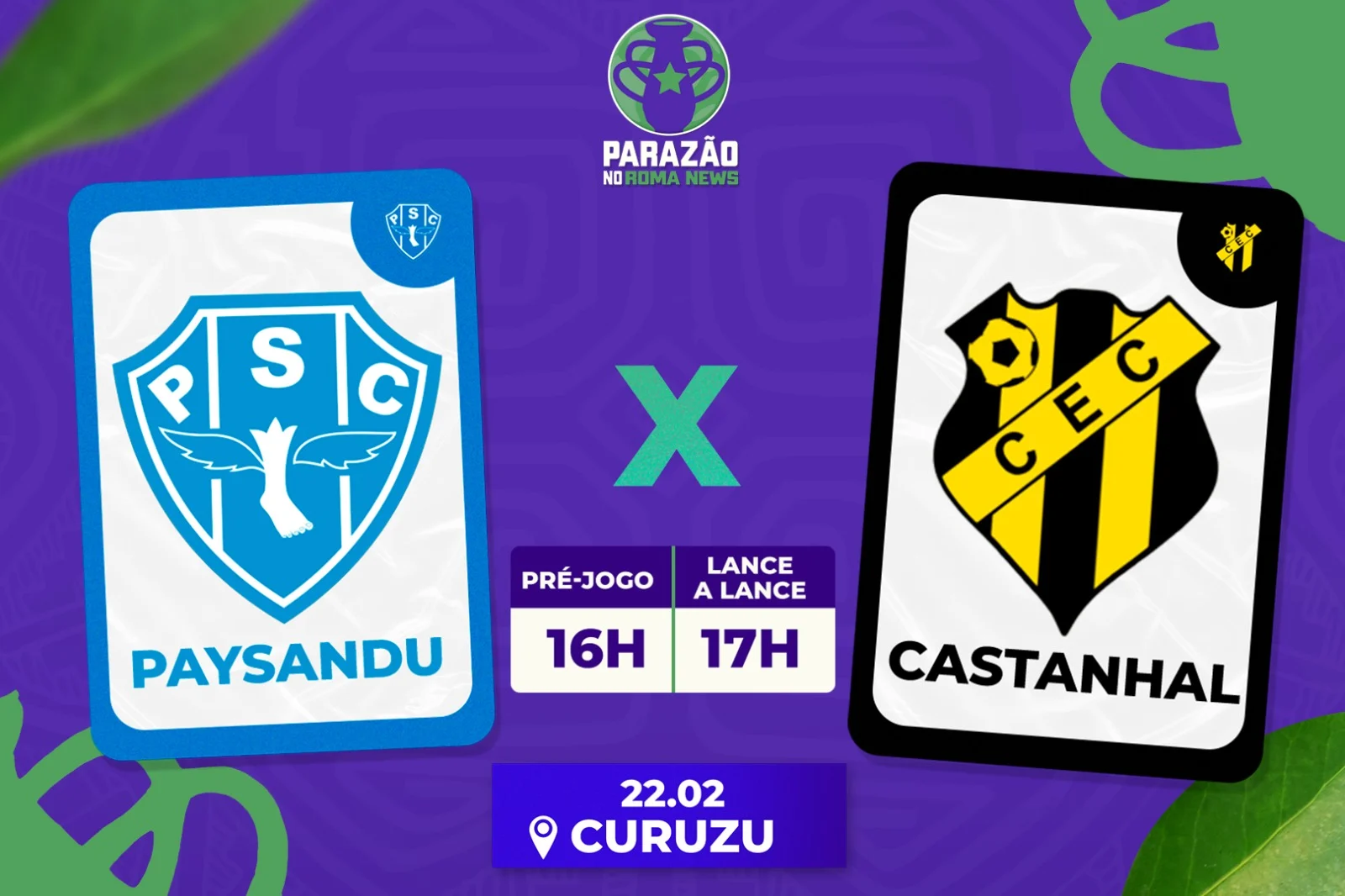 Paysandu x Castanhal ao vivo