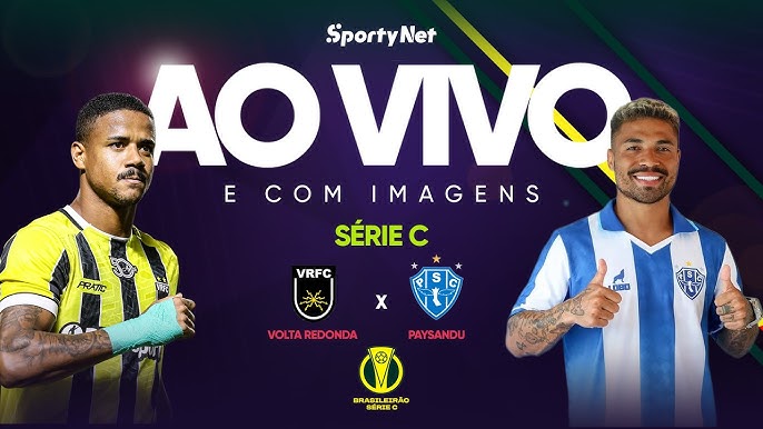 Volta Redonda x Paysandu ao vivo