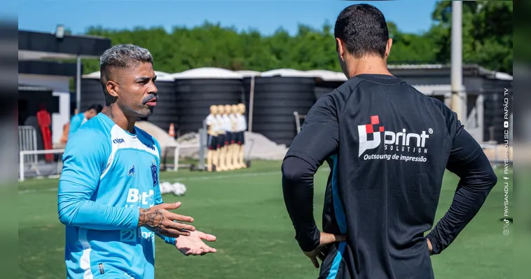 Marcinho e o técnico Junior Rocha, são alguns dos principais nomes do Paysandu para a Série C | Jorge Luis Totti, ascom Paysandu