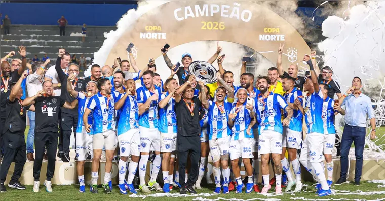 Papão chega ao troféu de número 61. | Jorge Luís Totti / Paysandu