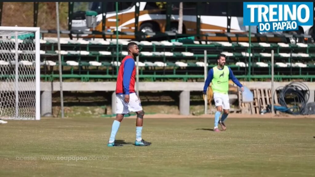 Treino do Paysandu em Caxias do Sul.