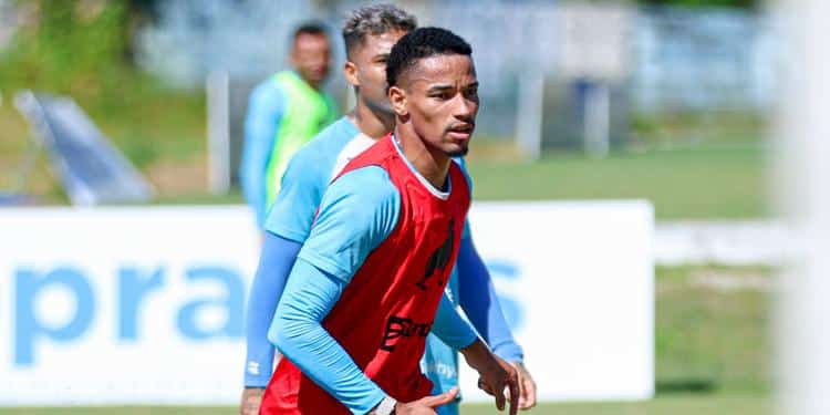 Lucas Cardoso falou sobre a preparação bicolor e o momento na Série C. (Jorge Luís Totti/Paysandu)