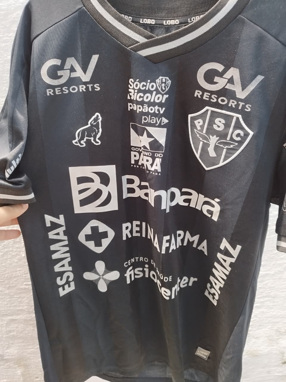 Camisa Negra 1914 - 2020 (Usada por Uchôa) - Camisa de Jogador