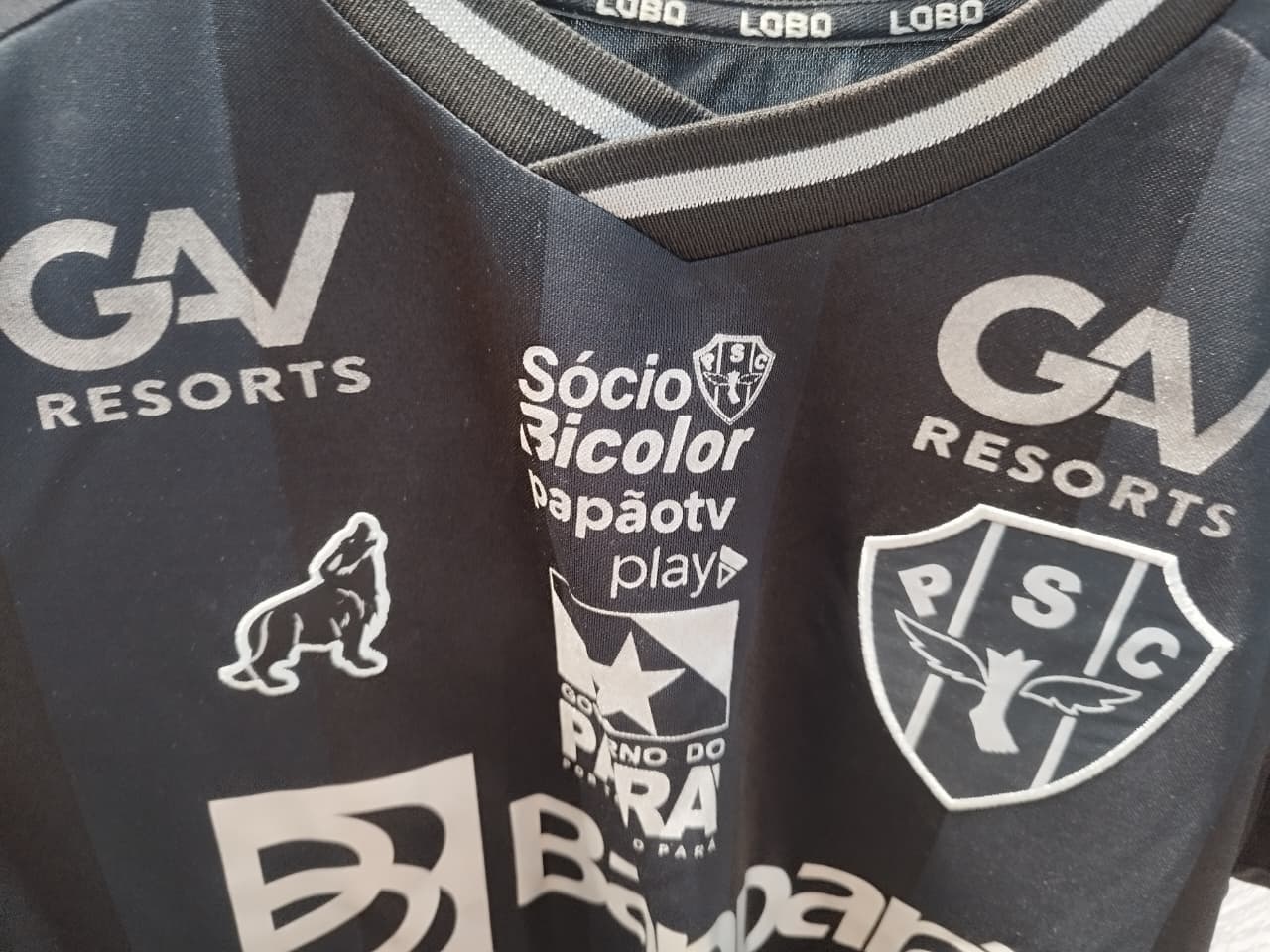 Camisa Negra 1914 - 2020 (Usada por Uchôa) - Camisa de Jogador - Image 4