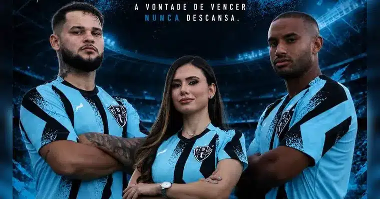Paysandu apresenta terceiro uniforme para a temporada | Divulgação/Paysandu