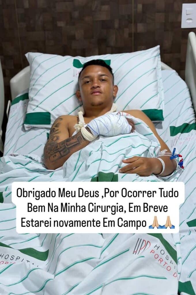 Jogador Thalyson atacante do Paysandu 